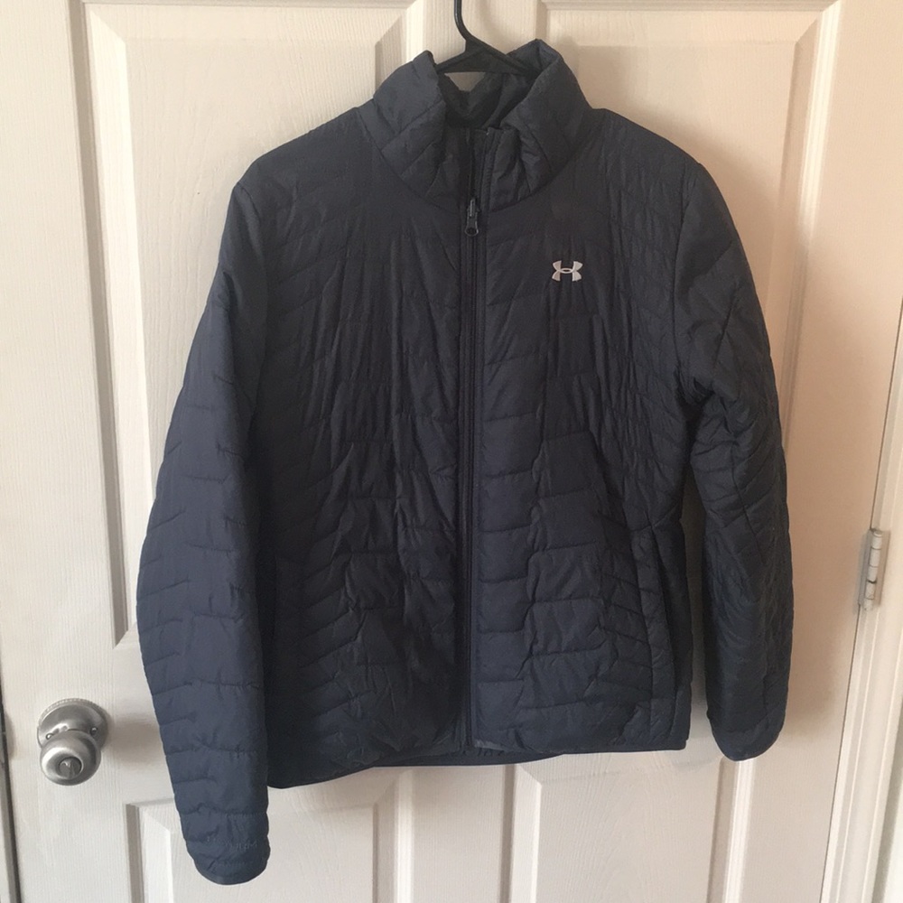 Gray Under Armour Shell